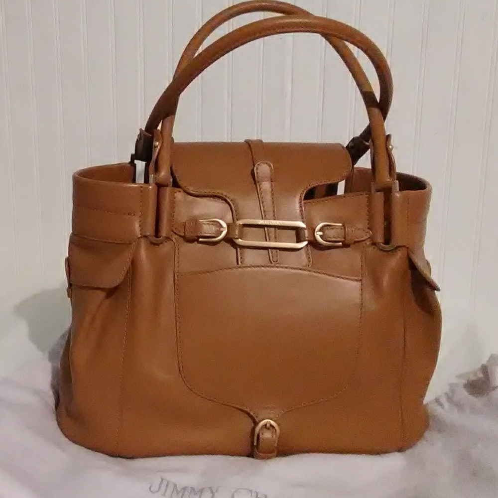 SALE Authentic Jimmy Choo Leather Bag